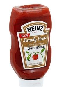 Simply Heinz Simply Ketchup Bottle-1.25 lb.-12/Case