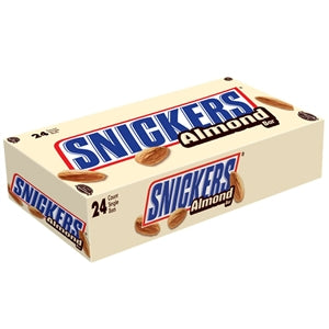 Snickers Almond Chocolate Candy Bar-1.76 oz.-24/Box-12/Case