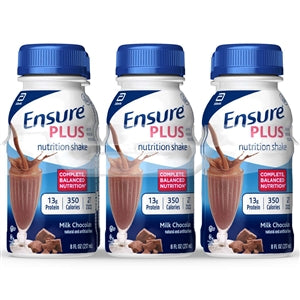 Ensure Plus Chocolate 8 oz.-8 fl oz.s-6/Box-4/Case