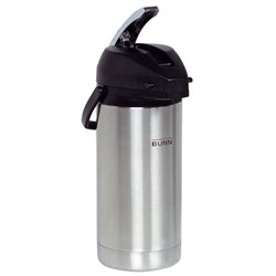 3 Liter Lever Action Airpot, Stainless Steel/black