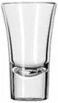 Libbey 1 7/8 oz. Glass Shooter-24 Each-1/Case