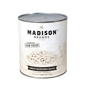 Commodity Fancy Great Northern Beans-110 oz.-6/Case