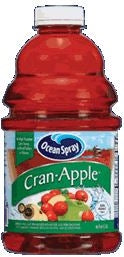 Ocean Spray Cranberry Apple Juice-46 fl oz.s-8/Case