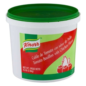 Knorr 4.4 lb. Caldo de Pollo / Chicken Bouillon Base - 4/Case