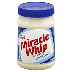 Miracle Whip Dressing 1 Gal. Jar  Mayonnaise & Sandwich Spreads