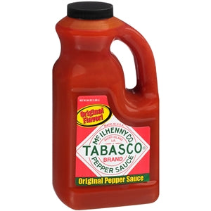 Tabasco Pepper Sauce Hot Sauce Bulk-0.5 Gallon-2/Case
