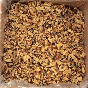 Commodity Light Amber Combo Halves & Pieces Walnuts-5 lb.-1/Case