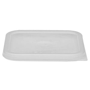 Cambro 2 And 4 Quart Square Translucent Storage Container Cover Lid-6 Each