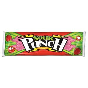 Sour Punch Strawberry Straws-4.5 oz.-24/Case