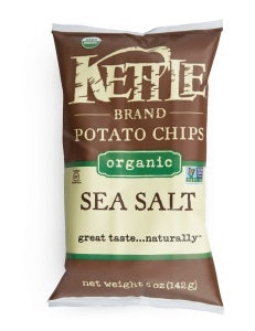 Kettle Foods Potato Chip Sea Salt Institutional-13 oz.-9/Case