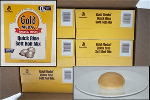 Gold Medal Quick Rise Soft Roll Mix-5 lb.-6/Case