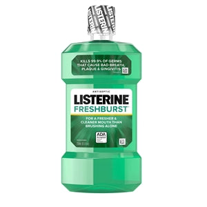 Listerine Antiseptic Freshburst Mouthwash-250 Milliliter-6/Case