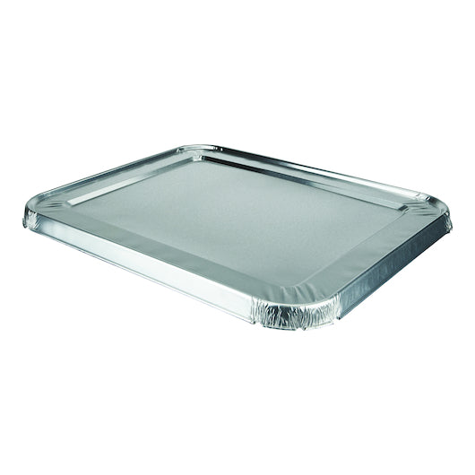Aluminum Steam Table Lids, Fits Heavy Duty Half-size Pan, 10.56 X 13 X 0.63, 100/carton