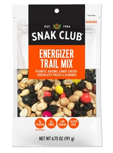 Snak Club Century Snacks Energizer Trail Mix-1 Each-6/Case