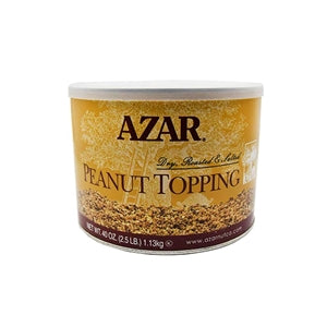 Azar Peanut Topping-2.5 lb.-6/Case