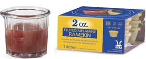 G.E.T. Enterprises 2 Ounce Fluted Melamine Ramekin 6 Dz./Case