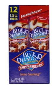 Blue Diamond Almonds Smokehouse Almonds-1.5 oz.-12/Box-12/Case