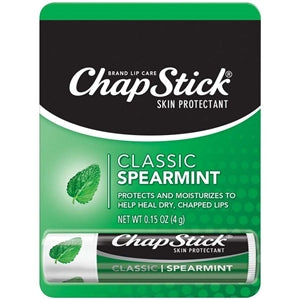 Chapstick Spearmint Blister Card 12 Count-0.15 oz.-12/Box-12/Case