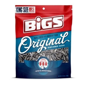 Bigs Sunflower Seeds Original Roasted & Salted-5.35 oz.-12/Case