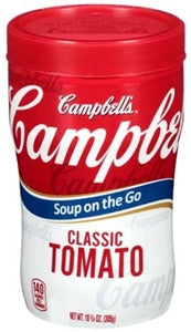 Campbell's On The Go Tomato Ready To Serve Soup-11.1 oz.-8/Case