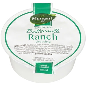 Marzetti Buttermilk Ranch Dressing Single Serve-1 oz.-120/Case
