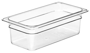 Cambro Food Pan 4 Inch Camwear Clear 1 Each