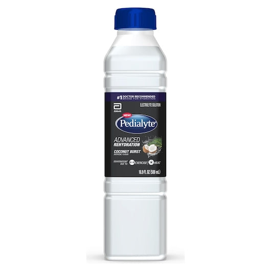 Pedialyte Coconut Flavored Electrolyte Solution-500 Milliliter-12/Case