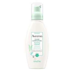 Aveeno Clear Complexion Foaming Cleanser 12/6 Fl Oz.