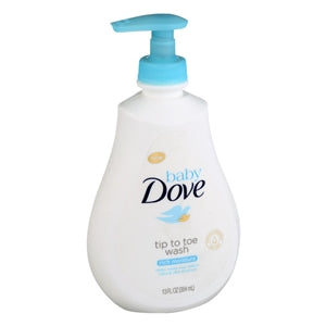 Baby Dove Tip To Toe Rich Moisture Body Wash-13 oz.-4/Case