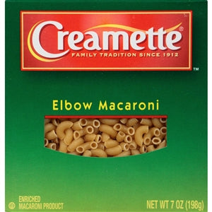 Creamette Elbow Macaroni 0.70 Oz-7 oz.-12/Case