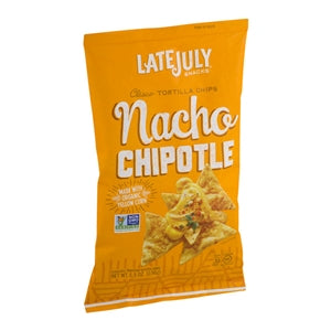 Late July Tortilla Chips Nacho Chipotle-5.5 oz.-12/Case