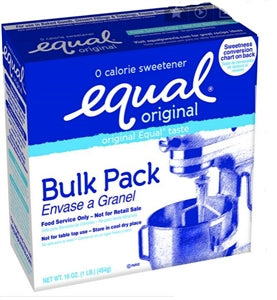 Equal Blue Bulk Sweetener-16 oz.-6/Case