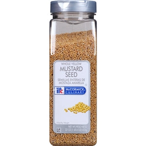 Mccormick Whole Mustard Seed-22 oz.-6/Case