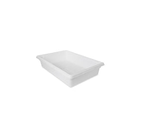 Rubbermaid FG350800WHT White Polyethylene Food Storage Box - 26 x
