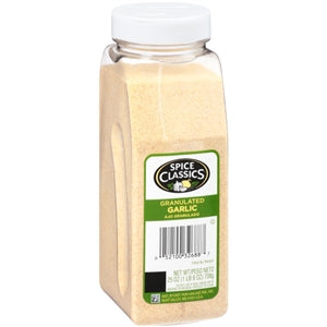 Spice Classics Granulated Garlic-25 oz.-6/Case