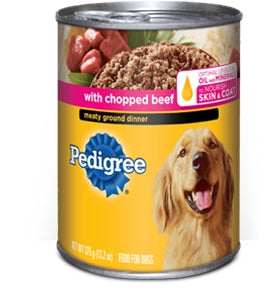 Pedigree Chopped Beef-13.2 oz.-12/Case