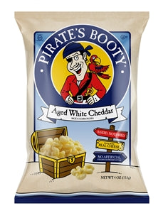 Pirate's Booty Aged White Cheddar Cheese Puffs-4 oz.-12/Case