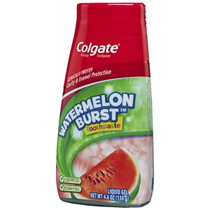 Colgate 2-In-1 Kids Watermelon Toothpaste-4.6 oz.-12/Case
