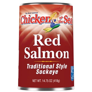 Chicken Of The Sea Red Salmon-14.75 oz.-12/Case