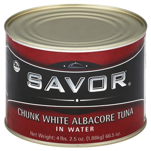 Savor Imports Tuna Albacore In Vegetable Broth-66.5 oz.-6/Case