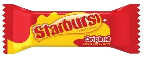 Starburst Original Funsize Candy Individually Wrapped Bulk-25 lb.-1/Case