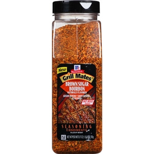 MCCORMICK-McCormick Grill Mates Brown Sugar Bourbon Seasoning 27 Ounce  Container - 6 per Case-#901319593