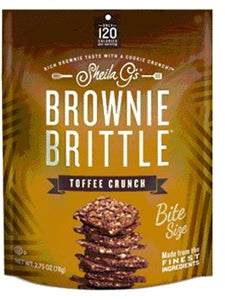 Sheila G's Toffee Crunch Brownie Brittle-2.75 oz.-8/Case
