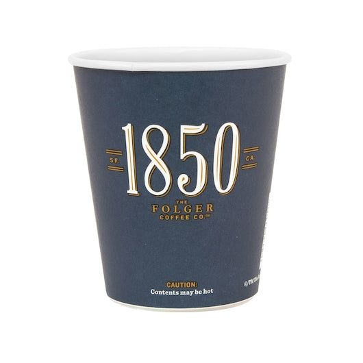 Folgers 1850 Paper Cup-12 oz.-1/Case MPN# 2550000054 – Round Eye Supply