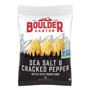 Boulder Canyon Sea Salt & Cracked Pepper-2 oz.-8/Case