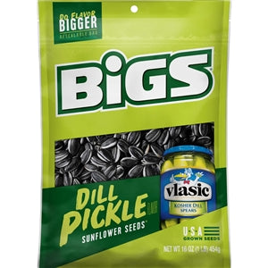 Bigs Dill Pickle Sunflower Seeds-16 oz.-8/Case
