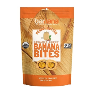 Organic Peanut Butter Chewy Banana Bites Snack Size