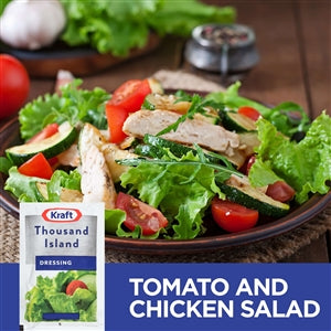 women party dress Kraft 1000 Island Dressing Single Serve-1.5 oz.-60/Case MPN# 10021000671189  – Round Eye Supply