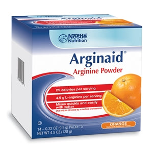 Arginaid Nestle Orange Arginine Powder 0.32 oz. Packets-0.32 oz.-14/Box-4/Case