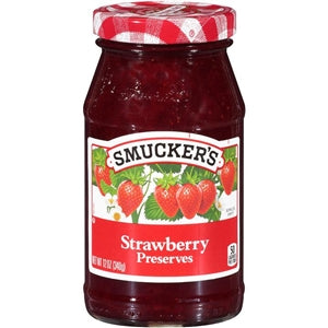 Smucker's Strawberry Preserves-12 oz.-12/Case